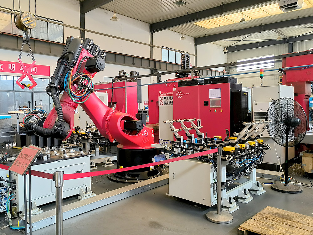 搅拌摩擦焊机器人工作站